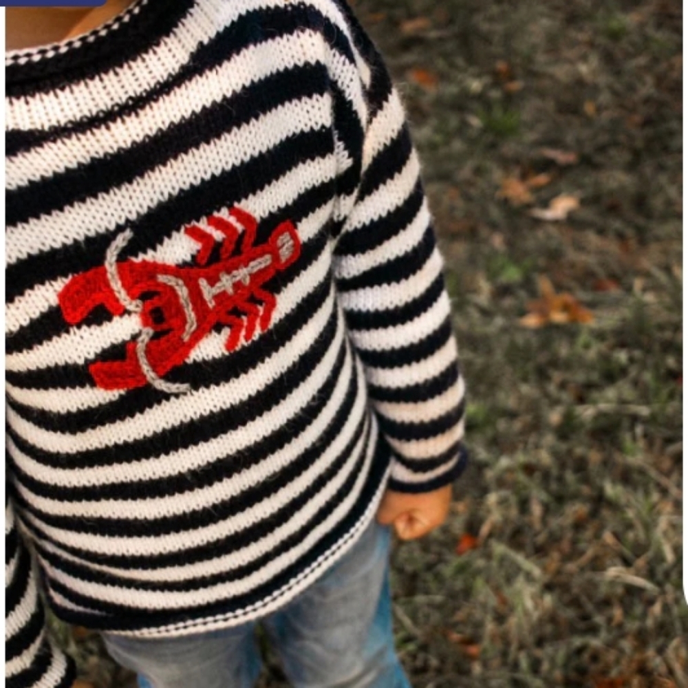 Mexicali Blues striped lobster Sweater